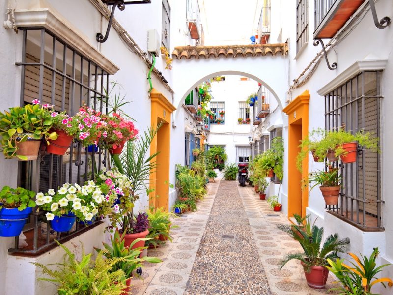 Patio à Cordoue, Andalousie